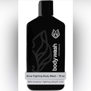 Charcoal Powder Body Wash Men - 10 Fl Oz Paraben-Free Mens Body Wash